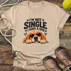 I'm Not Single (Golden Retriever) T-Shirt
