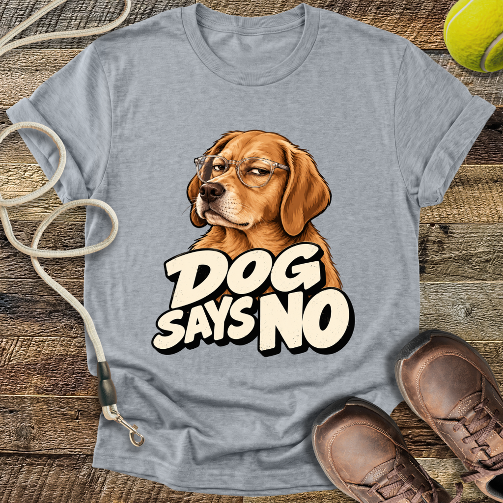 Dog Says No (Labrador) T-Shirt