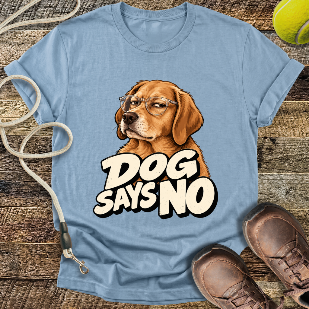 Dog Says No (Labrador) T-Shirt