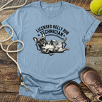 Licensed Belly Rub Technician T-Shirt