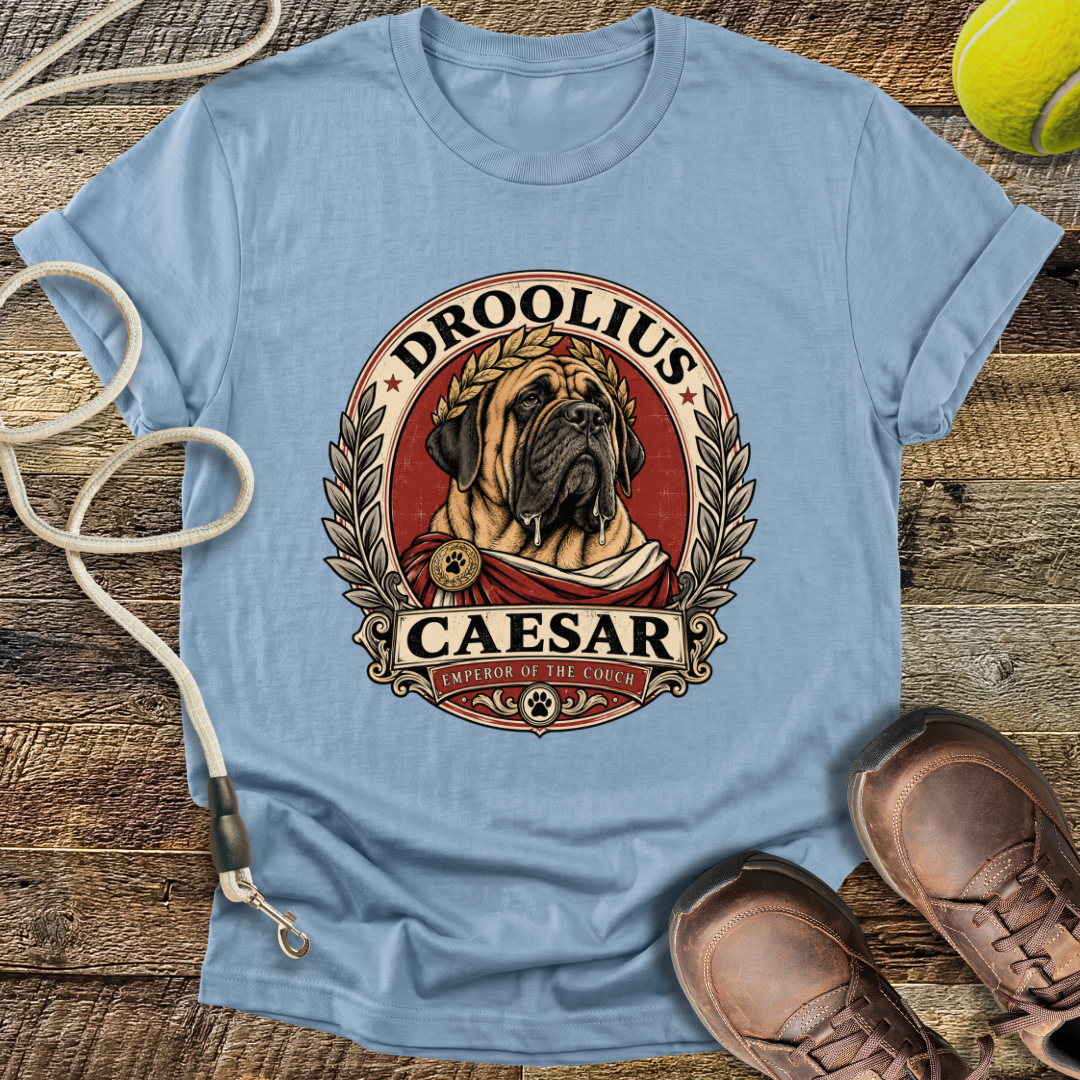 Droolius Caesar (Mastiff) T-Shirt