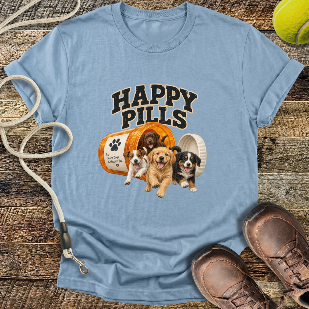 Happy Pills (Dogs) T-Shirt