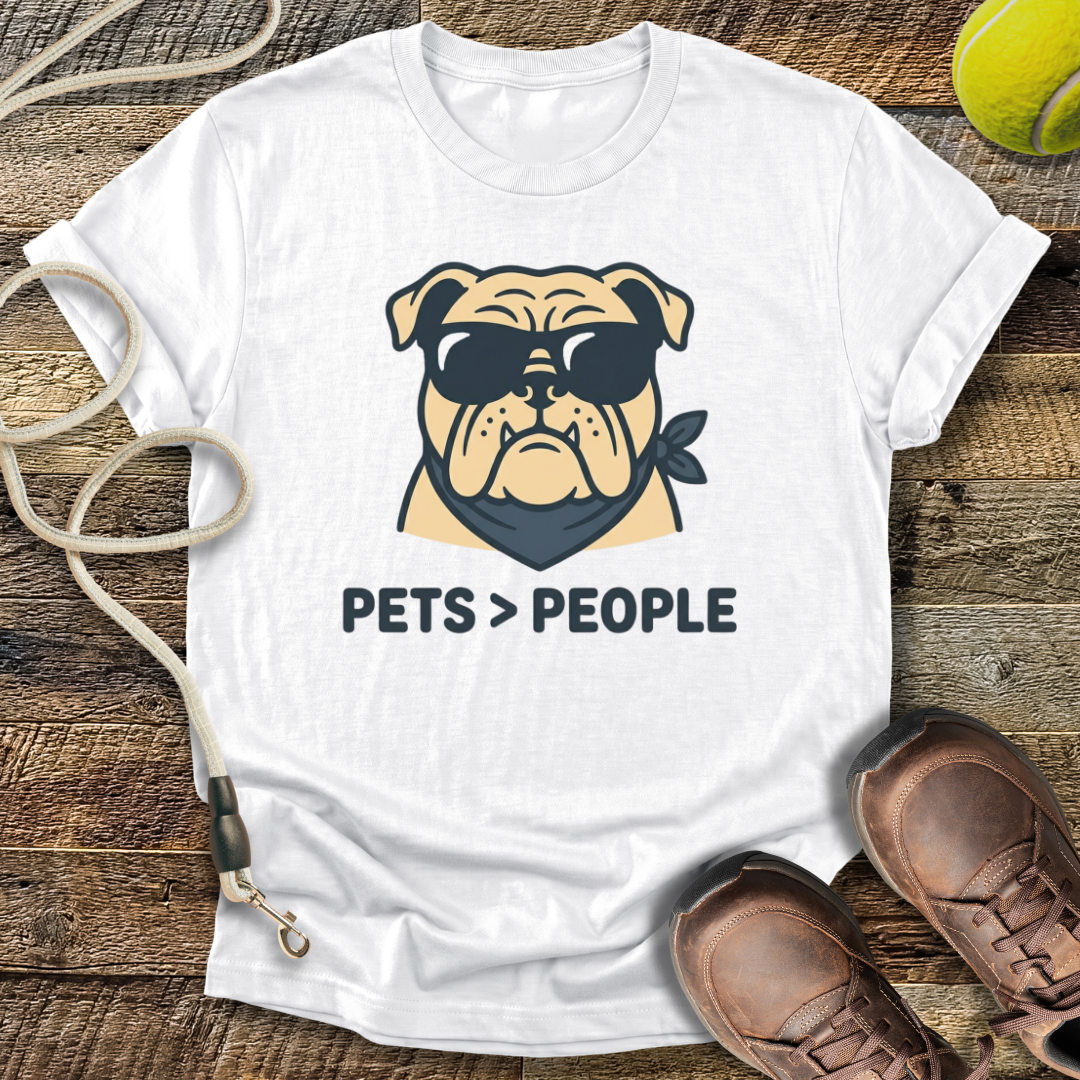 Pets > People T-Shirt