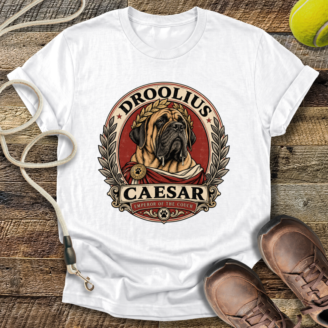 Droolius Caesar (Mastiff) T-Shirt