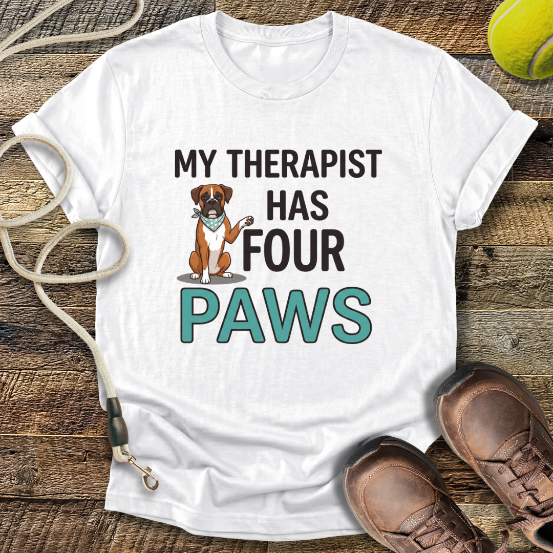 My Therapist Has Four Paws T-Shirt