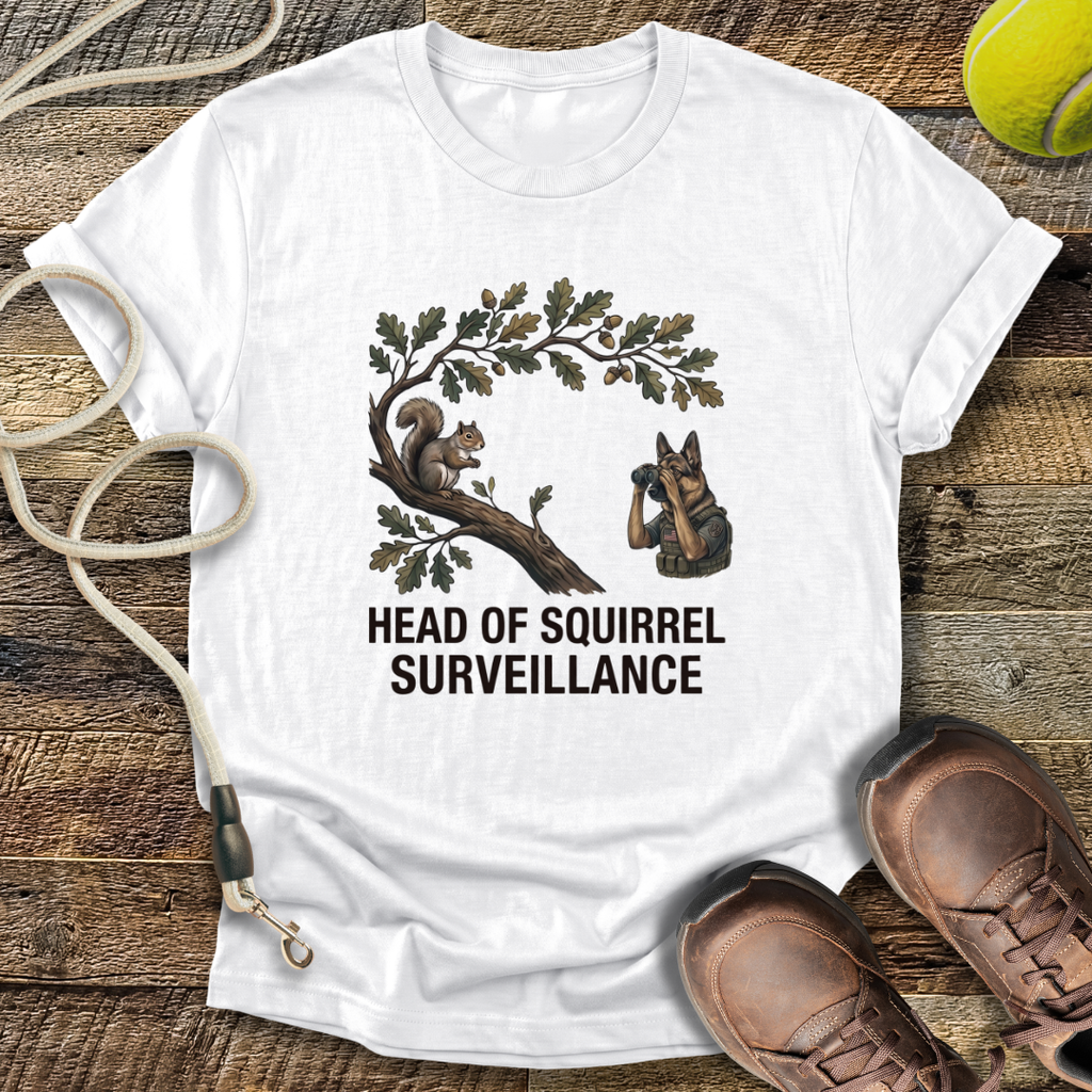 Head of Squirrel Surveillance T-Shirt