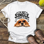 I'm Not Single (Golden Retriever) T-Shirt