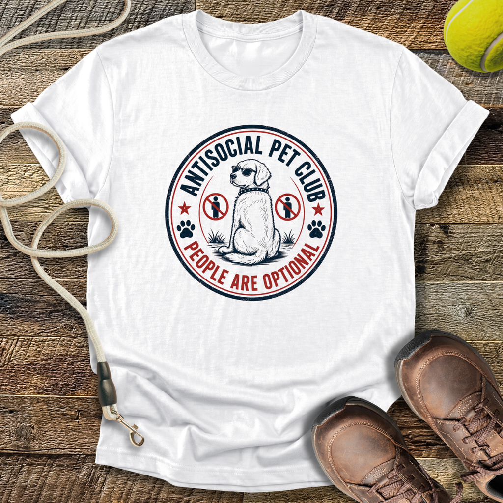 Antisocial Pet Club, People Are Optional T-Shirt