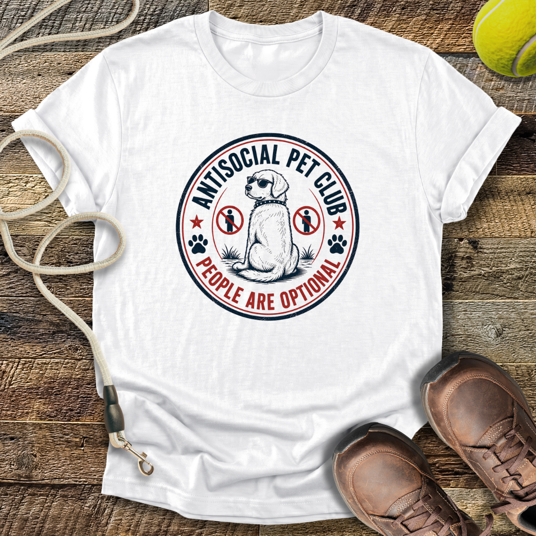 Antisocial Pet Club, People Are Optional T-Shirt