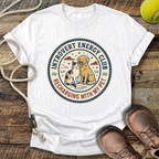 Introvert Energy Club, Recharging with my Pet (variant 1) T-Shirt