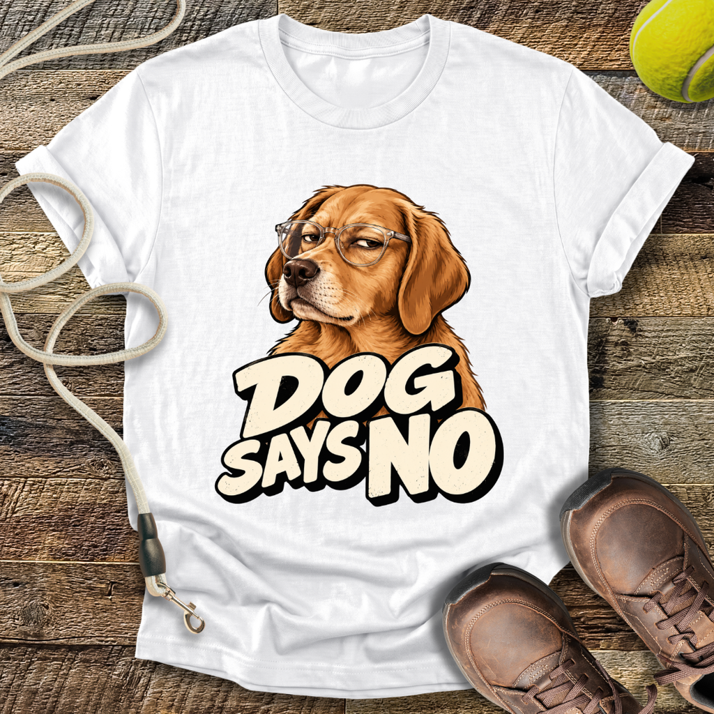 Dog Says No (Labrador) T-Shirt