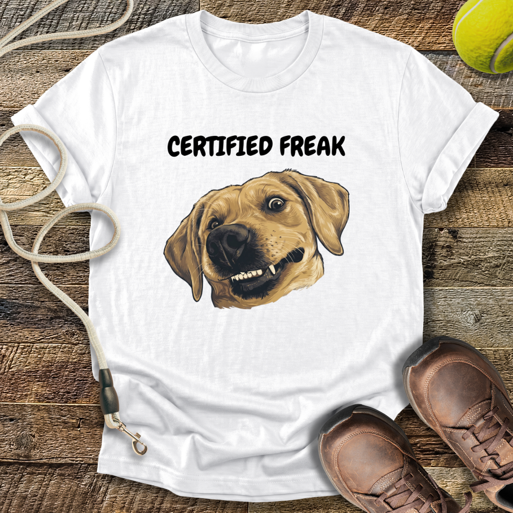 Certified Freak (Dog) T-Shirt