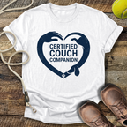 Certified Couch Companion Heart T-Shirt