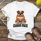 Resting Guard Face (Bulldog) T-Shirt