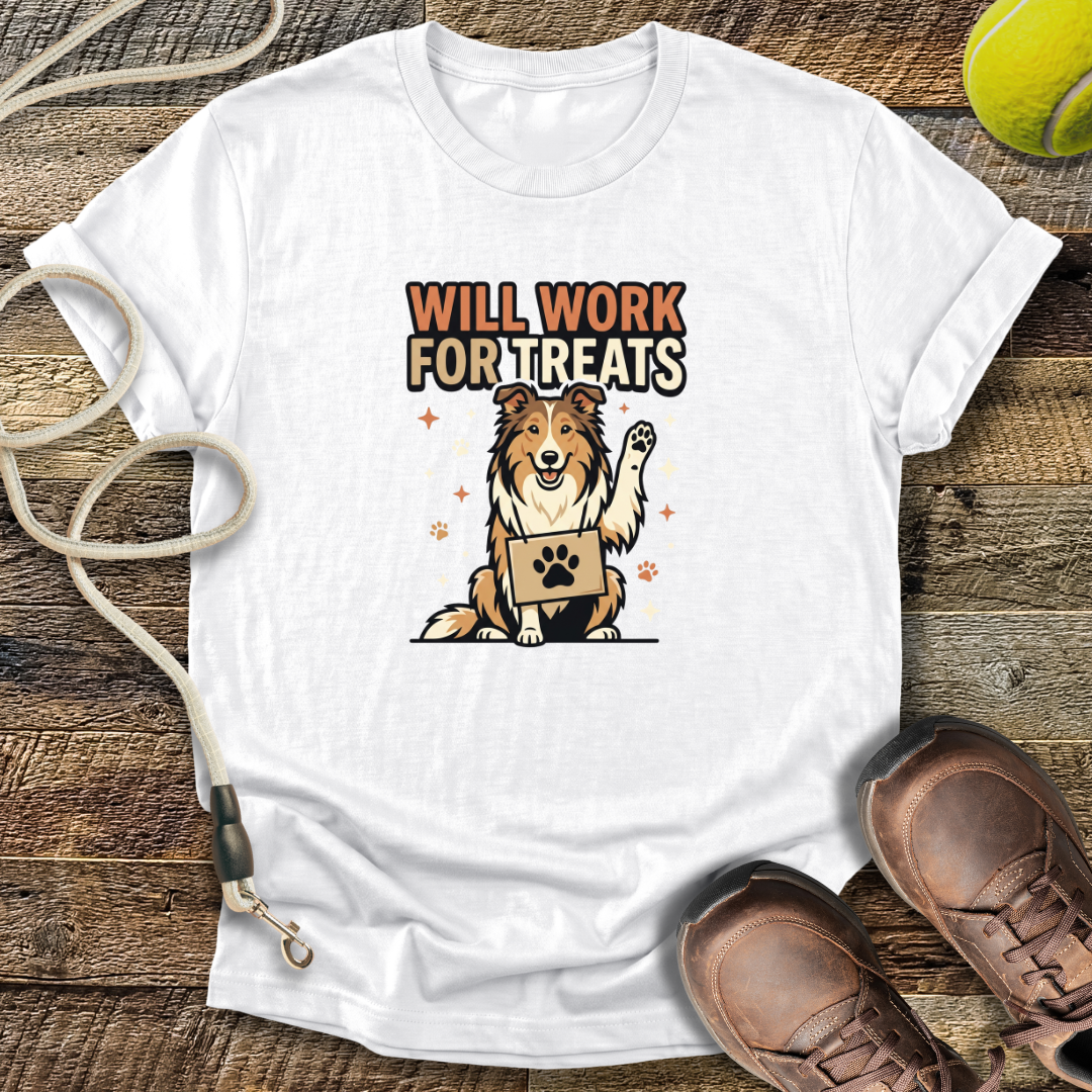 Will Work For Treats T-Shirt